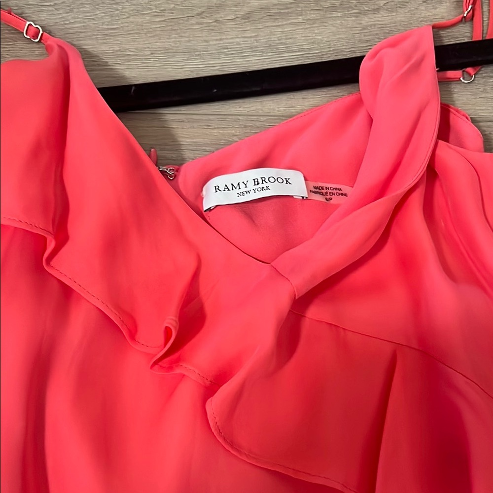 Ramy Brook Coral Mini Dress